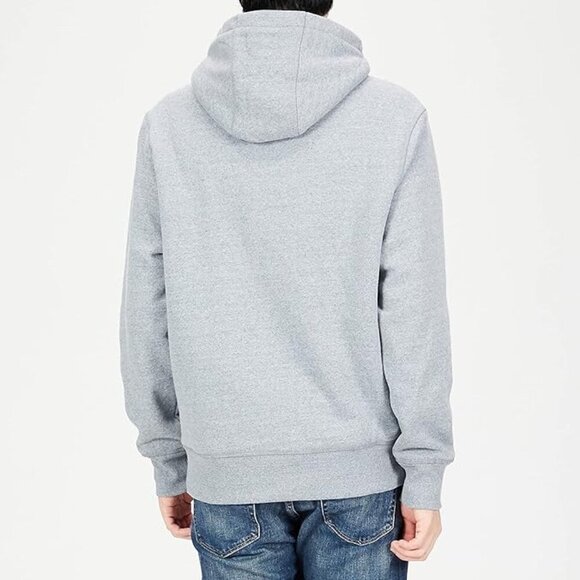 Amazon Essentials Mens Sherpa-Lined Pullover Hoodie Sweatshirt Heather Grey - Picture 5 of 8